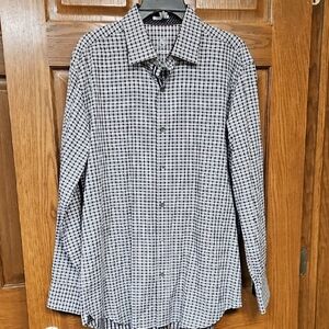 Men's Black & White Shirt